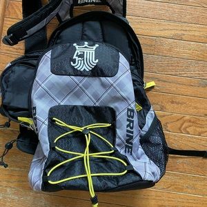 Black Brine Lacrosse Backpack